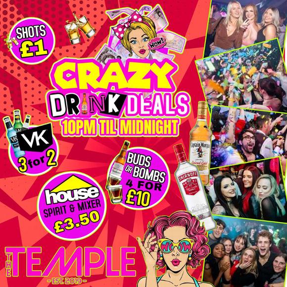 crazy drink deals